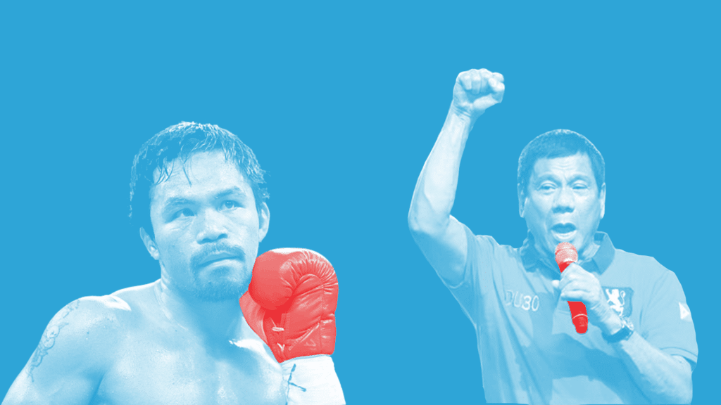 Manny Pacquiao and Rodrigo Duterte support the death penalty for drug crimes
