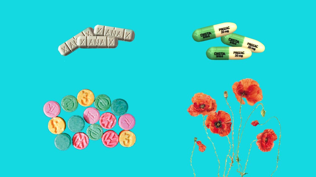 We need ecstasy and opioids in place of Prozac and Xanax