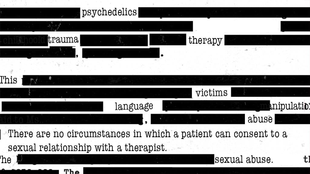 A Resource for Journalists Covering Sexual Assault in Psychedelic Therapy