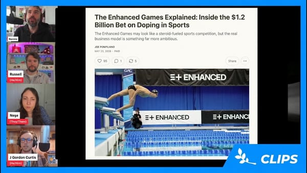 The Enhanced Games Were a Peptide Telehealth Grift