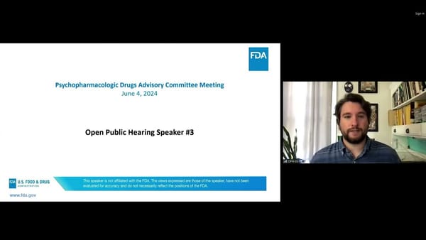 Russell Hausfeld FDA OPH Comment