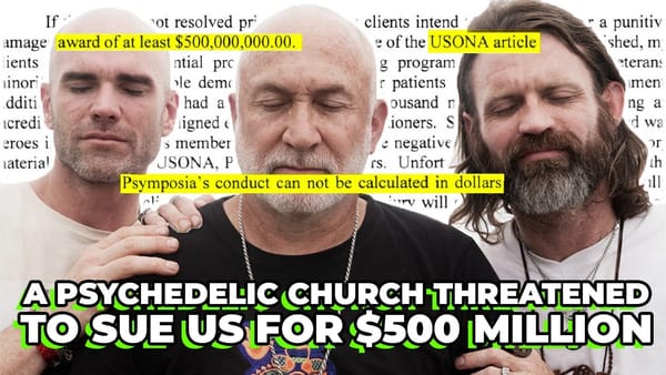 A Psychedelic Church Threatened To Sue Us For $500 Million
