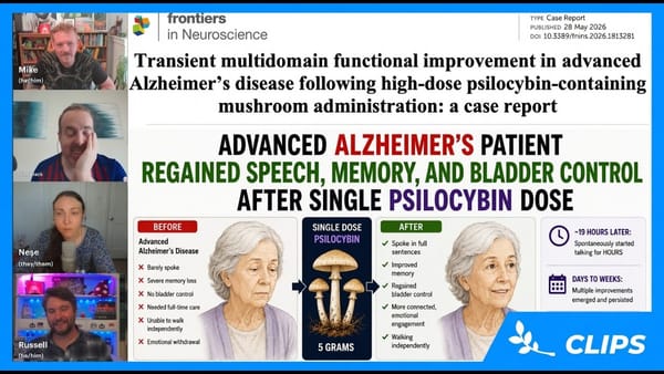 The Viral Psilocybin-for-Alzheimer's Paper Gets Worse the More We Look at It