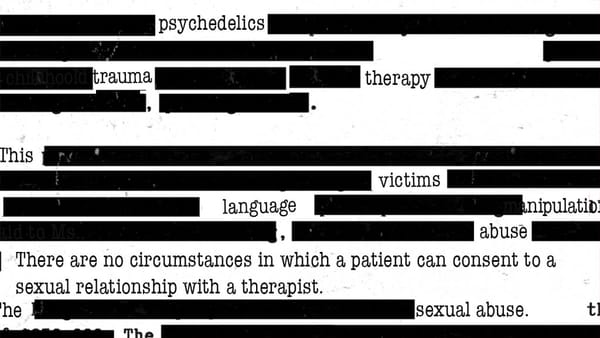 A Resource for Journalists Covering Sexual Assault in Psychedelic Therapy