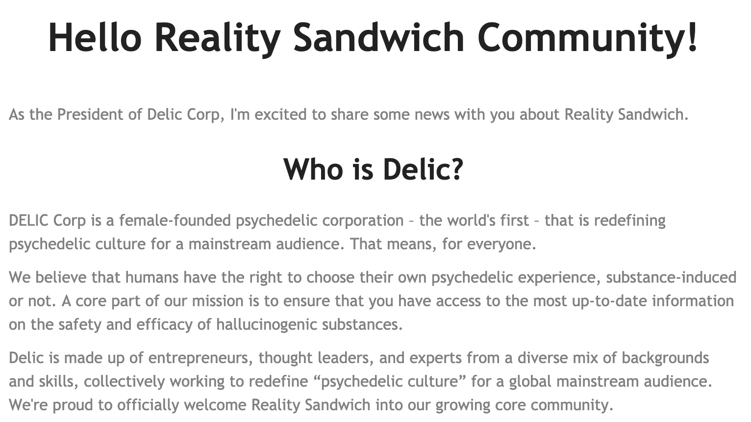 What the heck happened to Reality Sandwich (image 3)